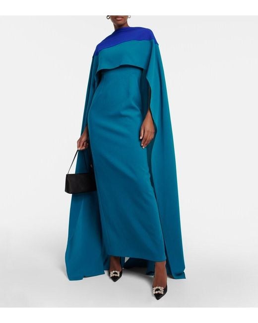 Roksanda Blue Elinia Gown