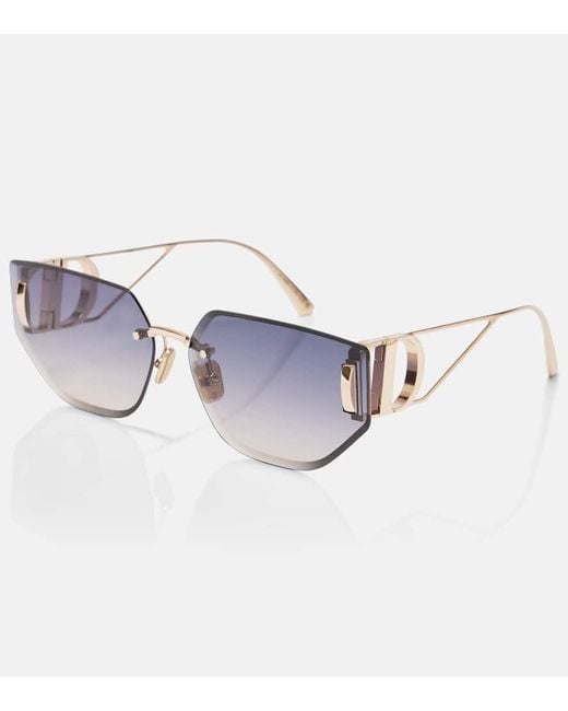 Occhiali Da Sole Cat-Eye 30Montaigne B3U di Dior in Blue