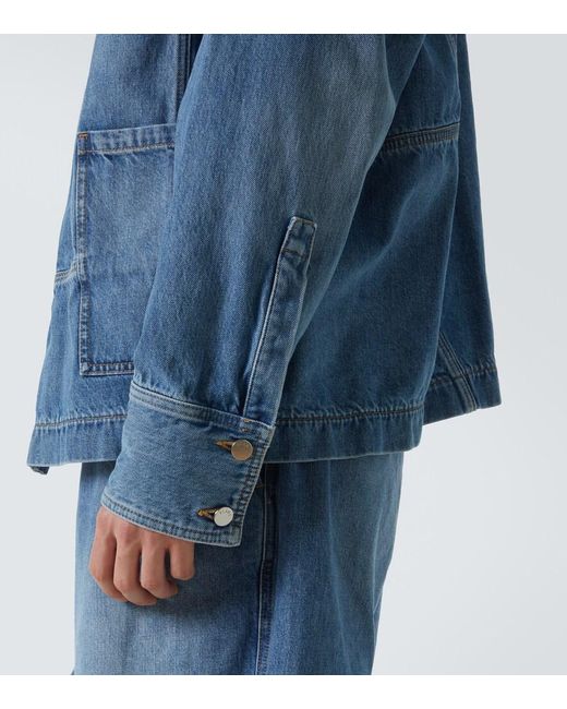 Plan C Blue Denim Jacket for men
