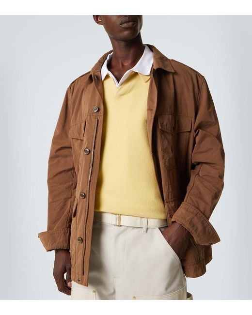 Moncler Brown Amnicon Field Jacket for men