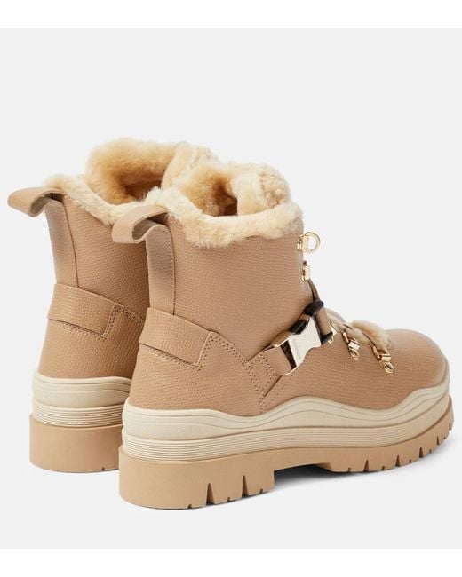 Bogner Natural Arosa Ankle Boots