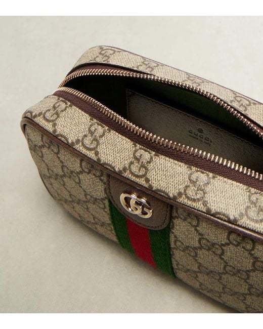 Gucci Green Schultertasche Ophidia Small Mit Leder