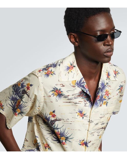 Prada Blue Rectangular Sunglasses for men