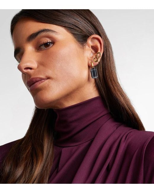 Eera Metallic Romy 18Kt Single Ear Cuff