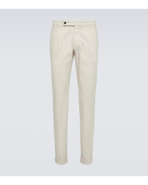 Thom Sweeney Natural Cotton Chinos for men