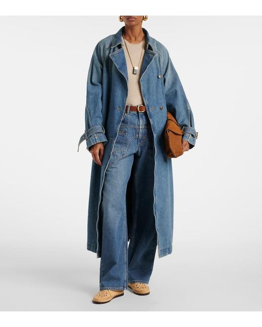 Isabel Marant Natural Felsa Leather Moccasins