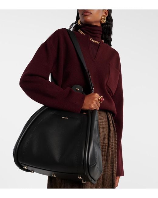 Borsa Marin Small di Max Mara in Black