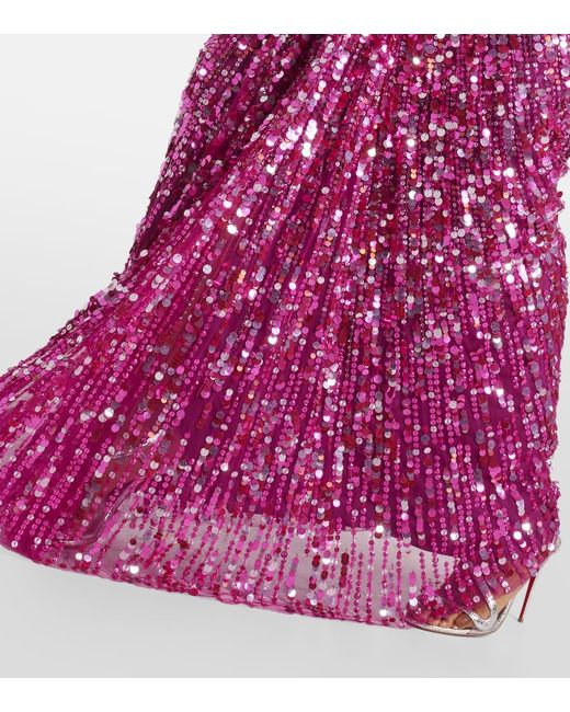 Vestido de fiesta Gazelle Jenny Packham de color Purple
