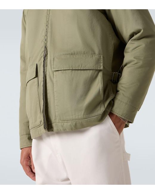 Veste Justo Matelassee En Coton Melange The Row pour homme en coloris Green