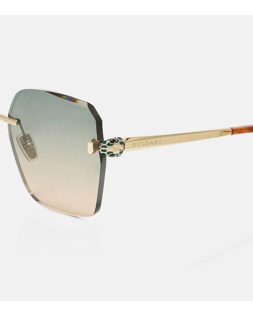 BVLGARI Multicolor Serpenti Forever Square Sunglasses
