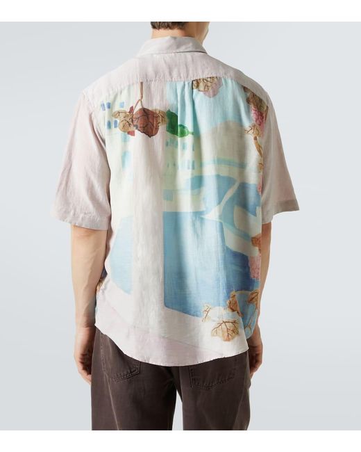 Camicia Bowling Beyond di Our Legacy in Blue da Uomo