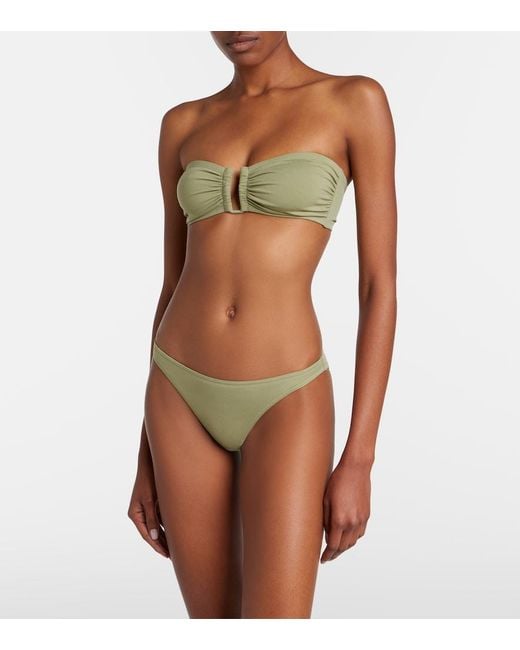 Eres White Fripon Bikini Bottoms