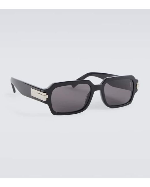 Dior Diorblacksuit S11 Rectangular Sunglasses in Brown for Men | Lyst