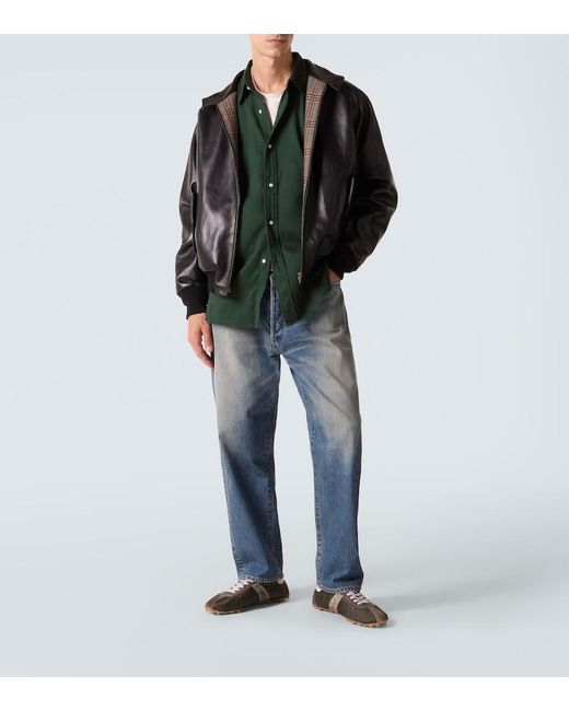 Camisa De Algodon A.PRESSE de hombre de color Green