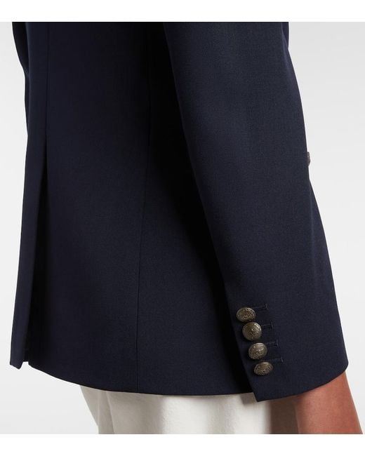 Ralph Lauren Blue Wool Jacket