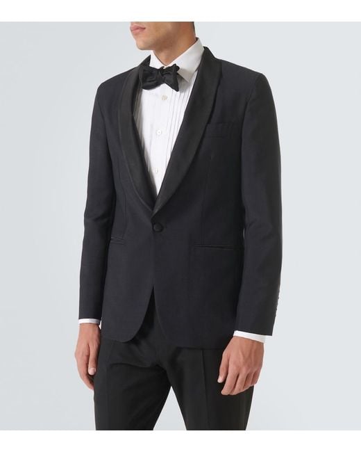 Rubinacci Black Wool Tuxedo for men