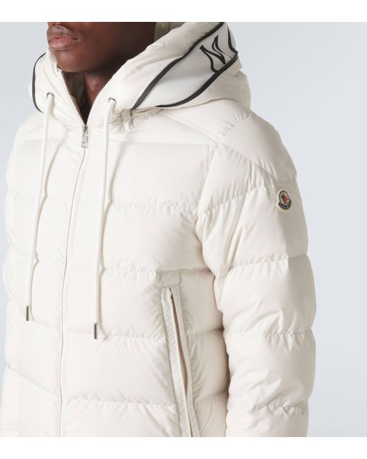 Moncler Natural Cardere Quilted Down Jacket for men