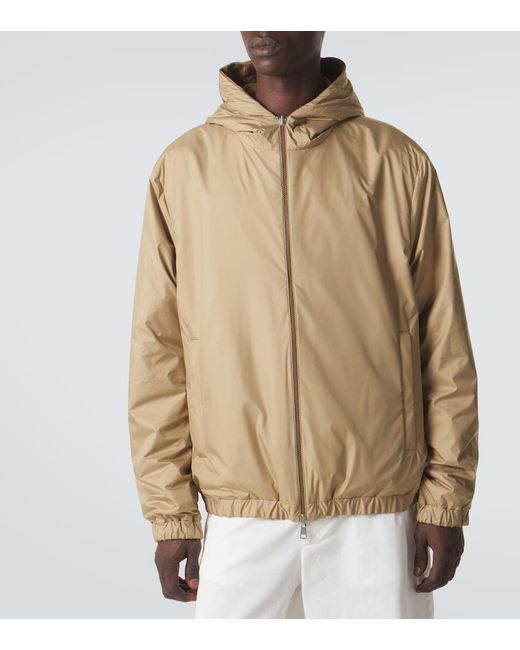 Moncler Brown Edit Linen Jacket for men