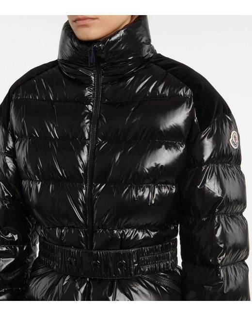 Moncler Black Celepine Nylon Down Jacket