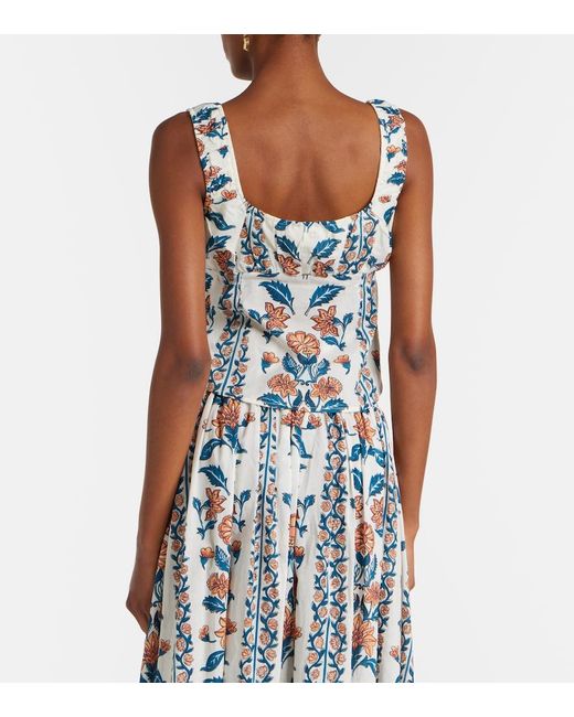 Montce Blue Mandy Floral Cotton Top