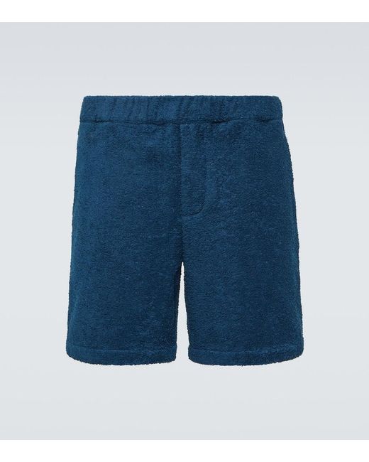 Prada Shorts aus Frottee in Blue für Herren