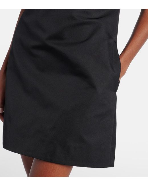 Alexander McQueen Black Embellished Minidress