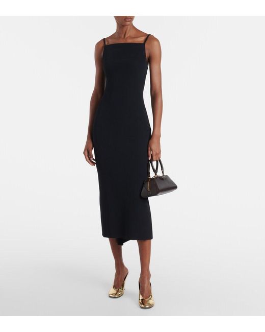 Givenchy Black Sculpted 95 Mirrored Leather Mules
