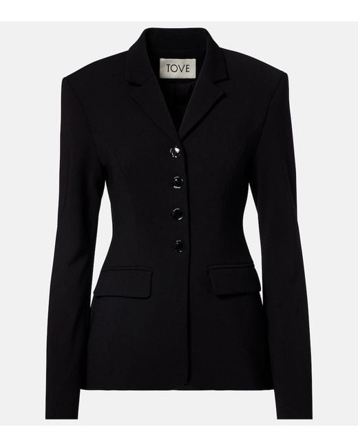 TOVE Black Merl Blazer