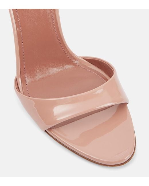 Paris Texas Pink Lidia 105 Patent Leather Mules