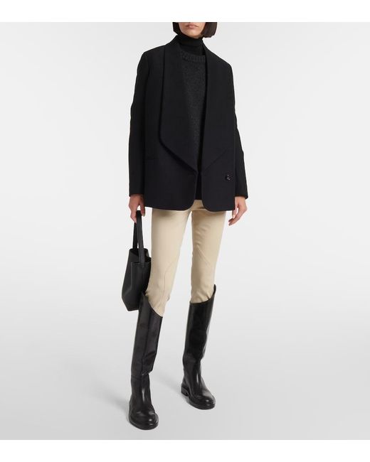 Loro Piana Natural Doris Cotton-Blend Twill Slim Pants