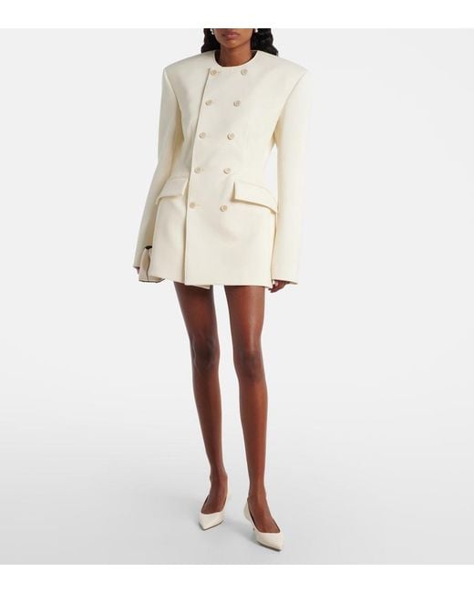 Jimmy Choo White Amelia 35 Leather Pumps