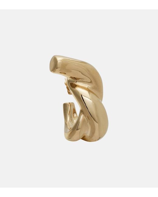 Pendientes Chain Link Givenchy de color Metallic