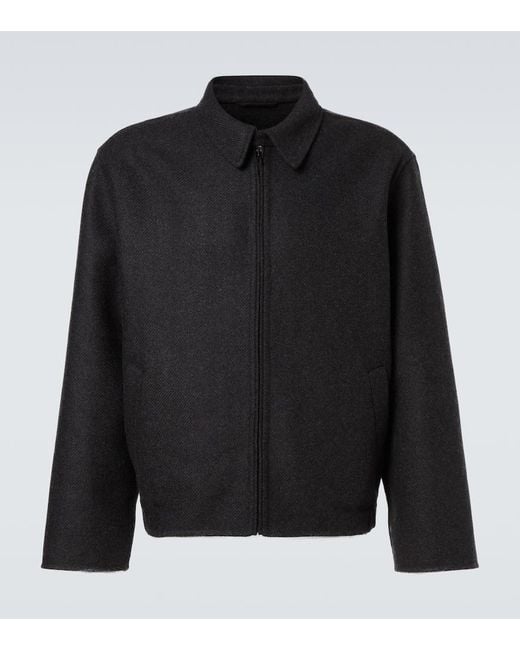 The Row Jacke Dantes Aus Wolle Und Kaschmir in Black für Herren