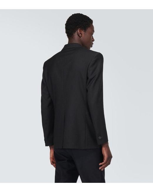 Versace Black Wool Blazer for men