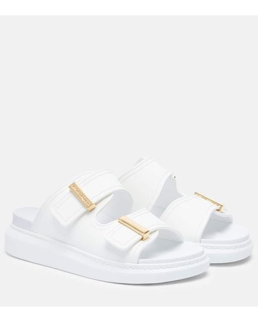 Sandalias Birke Alexander McQueen de color White