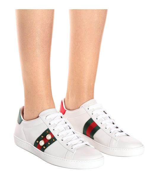 gucci trainers with studs
