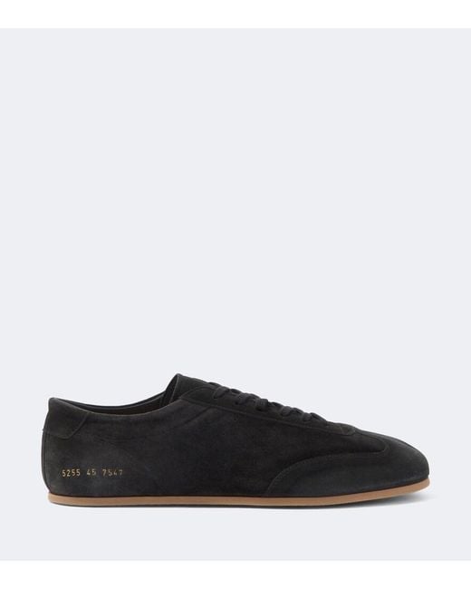 Common Projects Black Driving Suede Sneakers for men