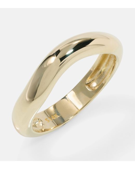 STONE AND STRAND Natural Bold Merge 14Kt Ring