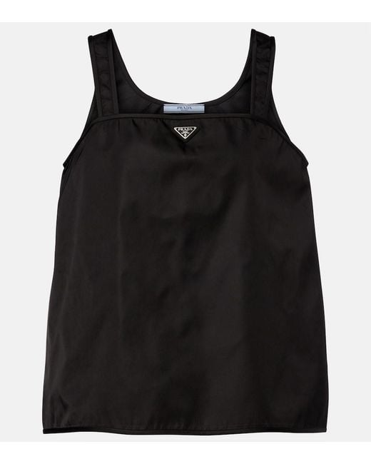 Prada Black Logo Top