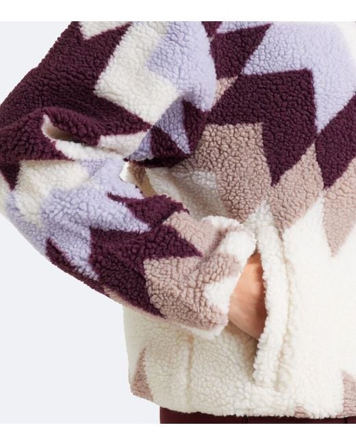 The Upside Multicolor Harlow Teddy Sweatshirt