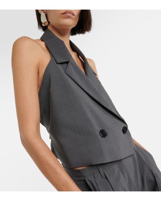 Dorothee Schumacher Black Weste Modern Sophistication
