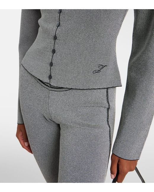 Cardigan Evening di Jacquemus in Gray