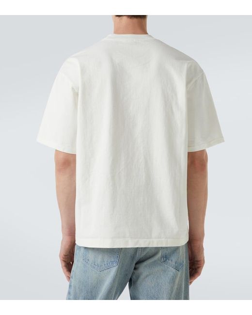 Camiseta De Algodon Auralee de hombre de color White