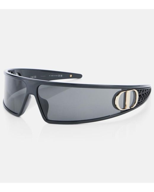Dior Gray Verydior M1U Shield Sunglasses