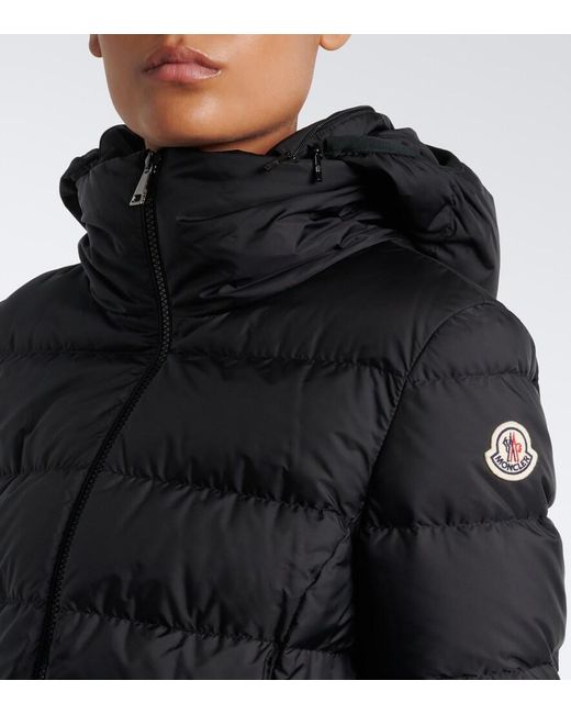 Moncler Black Technical Down Coat