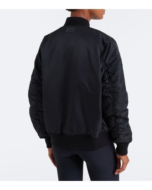 The Upside Black Tribute Bomber Jacket
