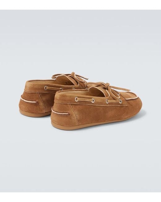 Nauticos De Ante Miu Miu de hombre de color Brown