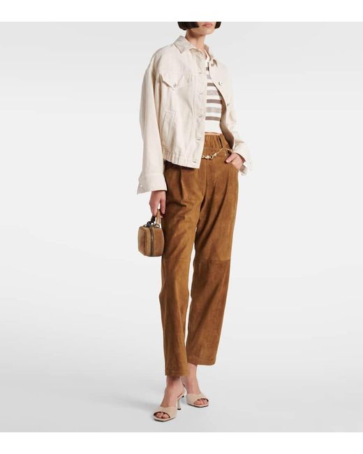 Jimmy Choo Natural Pantoletten Skye 70 Aus Metallic-Leder
