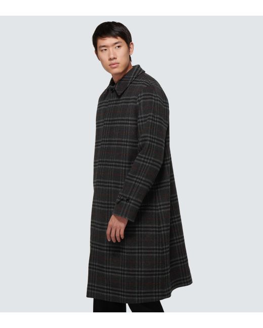 weekday checked coat