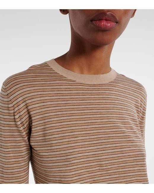 Pull Juhi Raye En Coton Et Cachemire The Row en coloris Natural